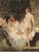 Lotz, Karoly After the Bath oil